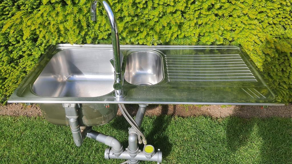 evier inox, Enlèvement