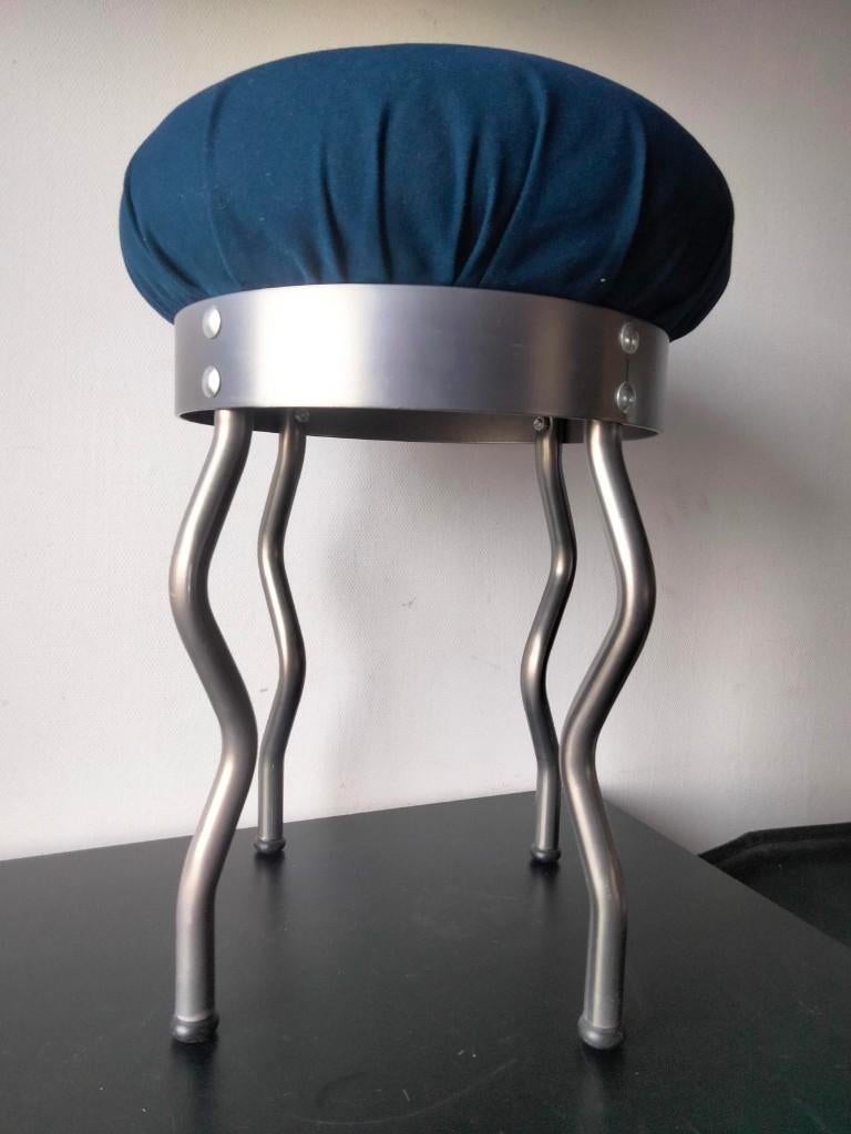 1990s vintage Postmodern Ikea design kruk stool, Collections, Rétro, Maison et Meubles, Enlèvement ou Envoi
