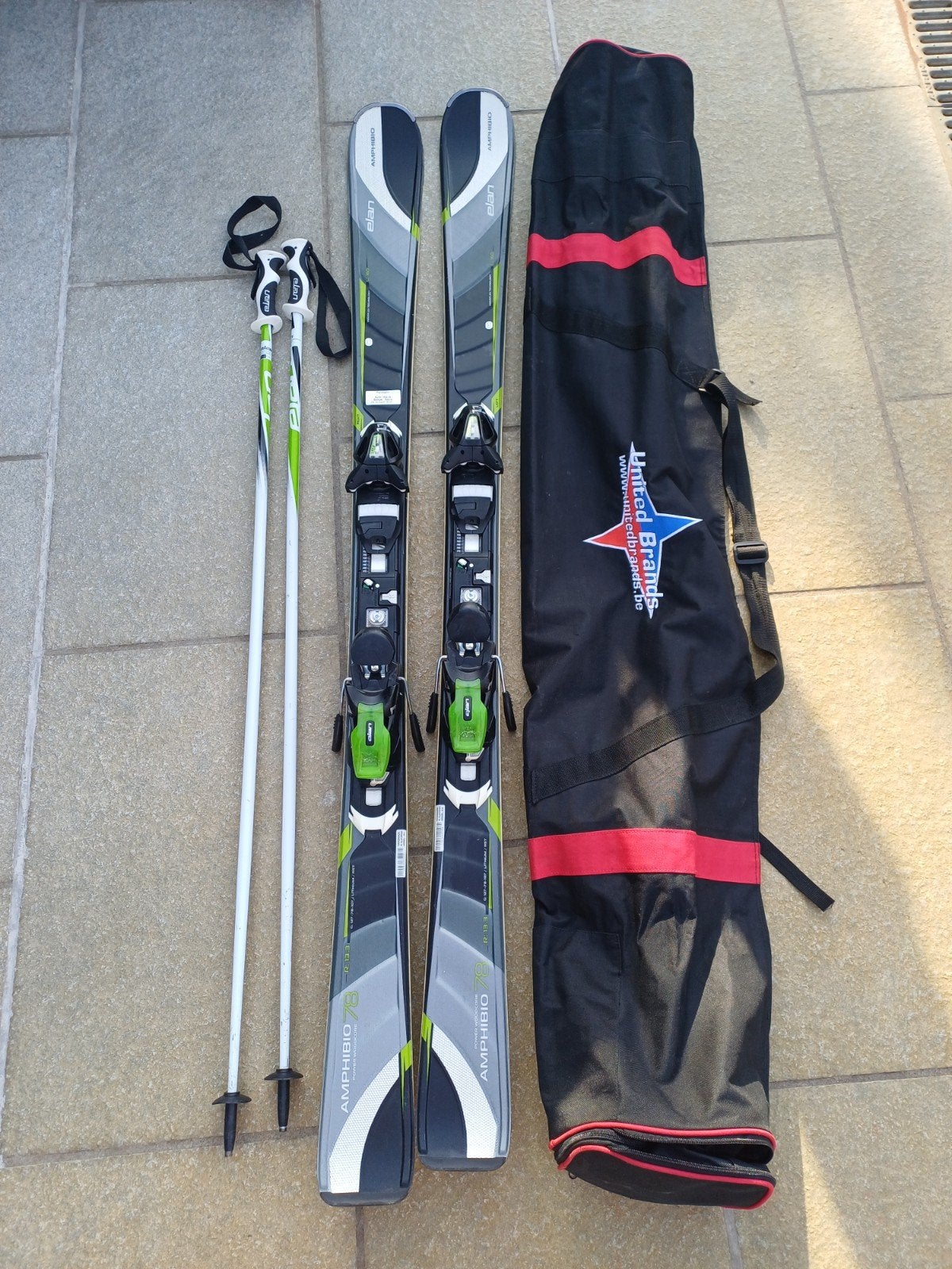 Ski's met opbergtas- 1m60 lengte, Ophalen, Ski, Ski's