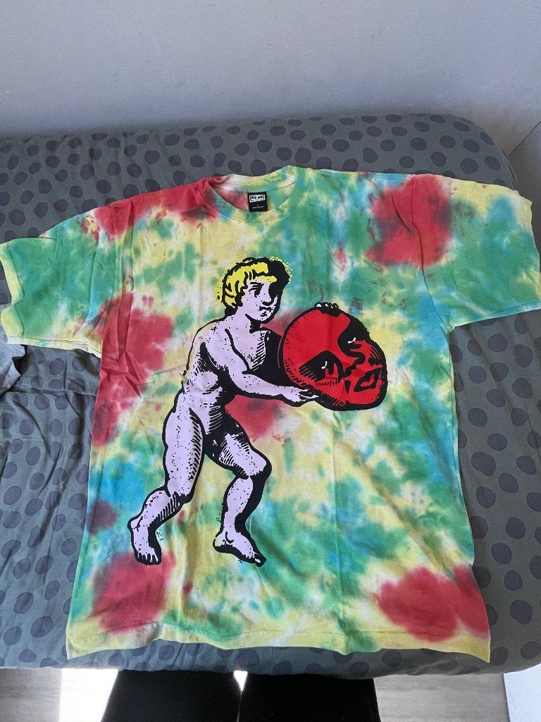 Obey - TShirt, Kleding | Heren, Maat 52/54 (L), Obey, Meerkleurig, Nieuw