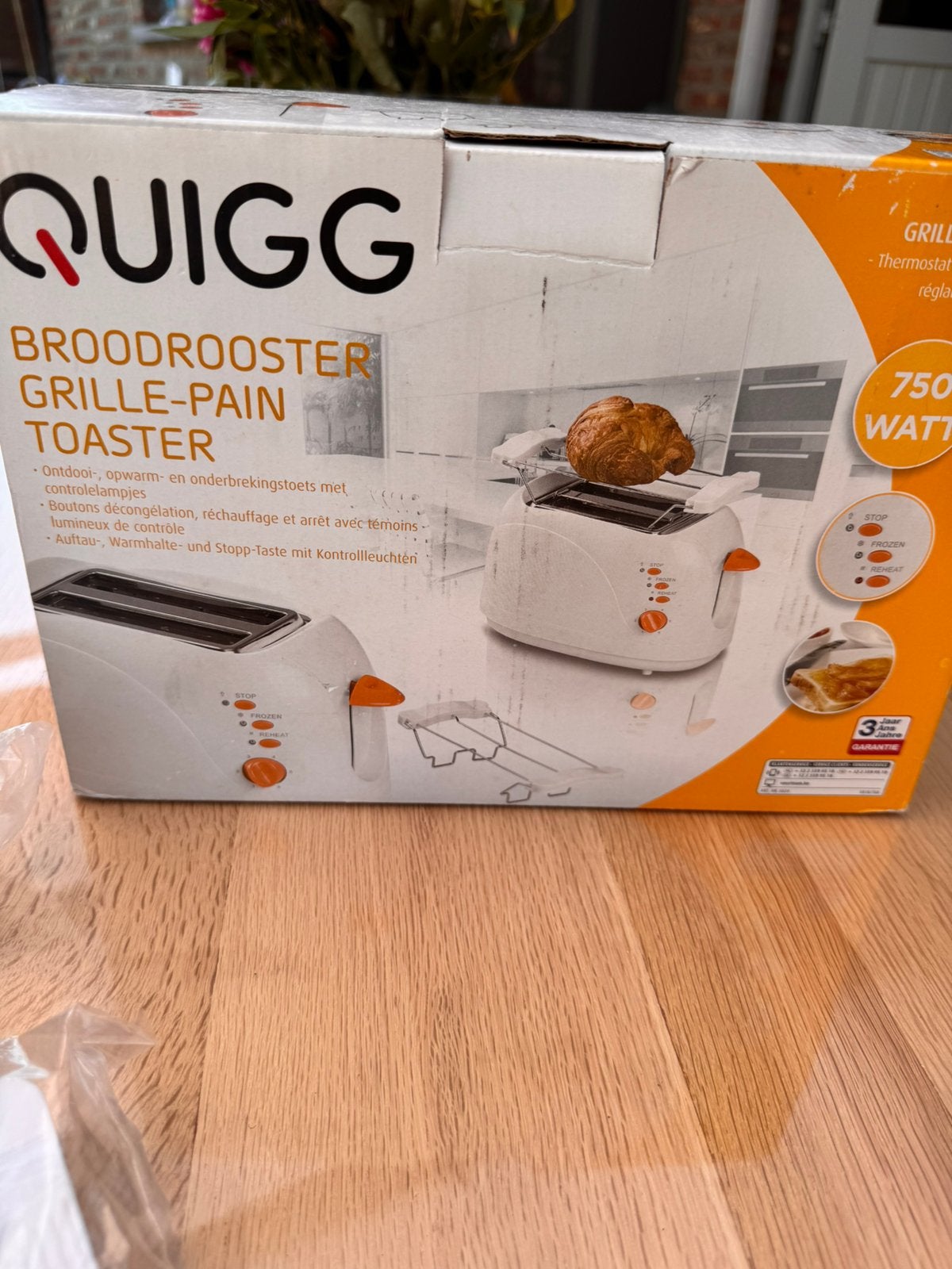 Nieuwe broodrooster, Electroménager, Enlèvement ou Envoi, Neuf