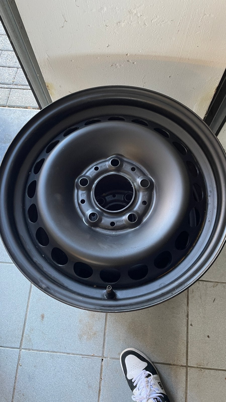 Stalen velgen 5X120, Ophalen