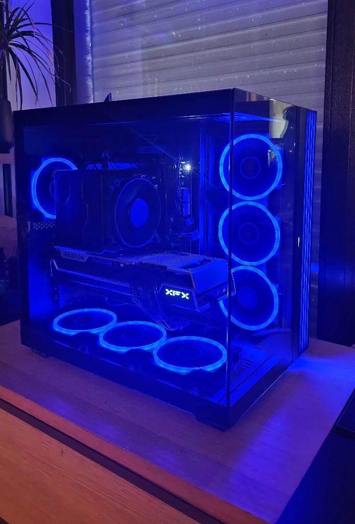Gaming PC – Ryzen 9 7900X + RX 7900 XTX 24GB, Ophalen, 64 GB of meer, Virtual Reality, Zo goed als nieuw