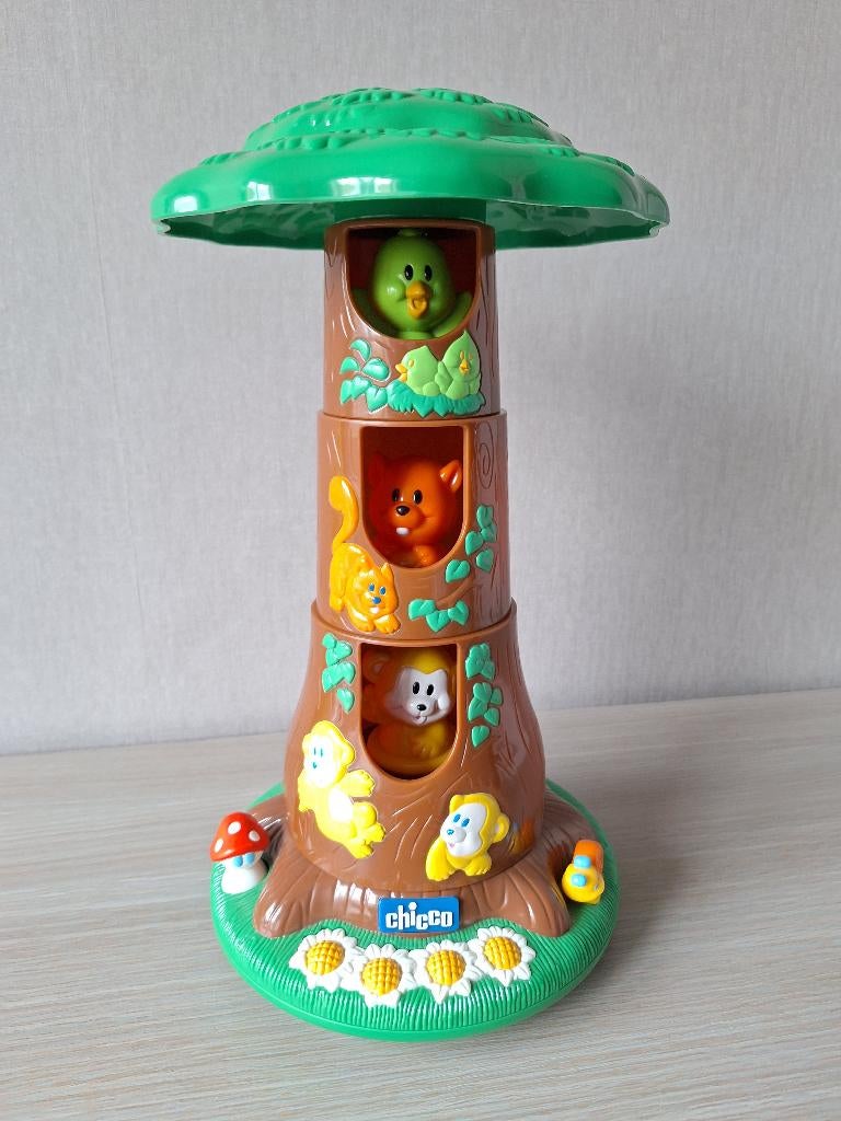 ☼ Chicco boomhuis, Kinderen en Baby's, Speelgoed | Babyspeelgoed, Zo goed als nieuw, Ophalen of Verzenden