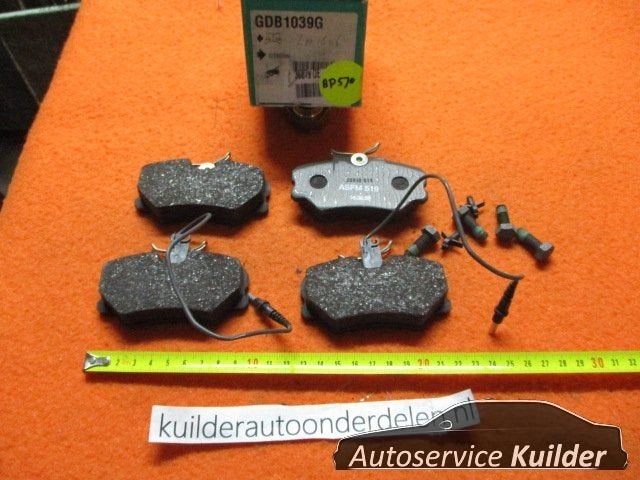 Remblokken voorzijde Citroen ZX P306 P405 36879 TRW gdb1039G, Neuf, Citroën, -, -