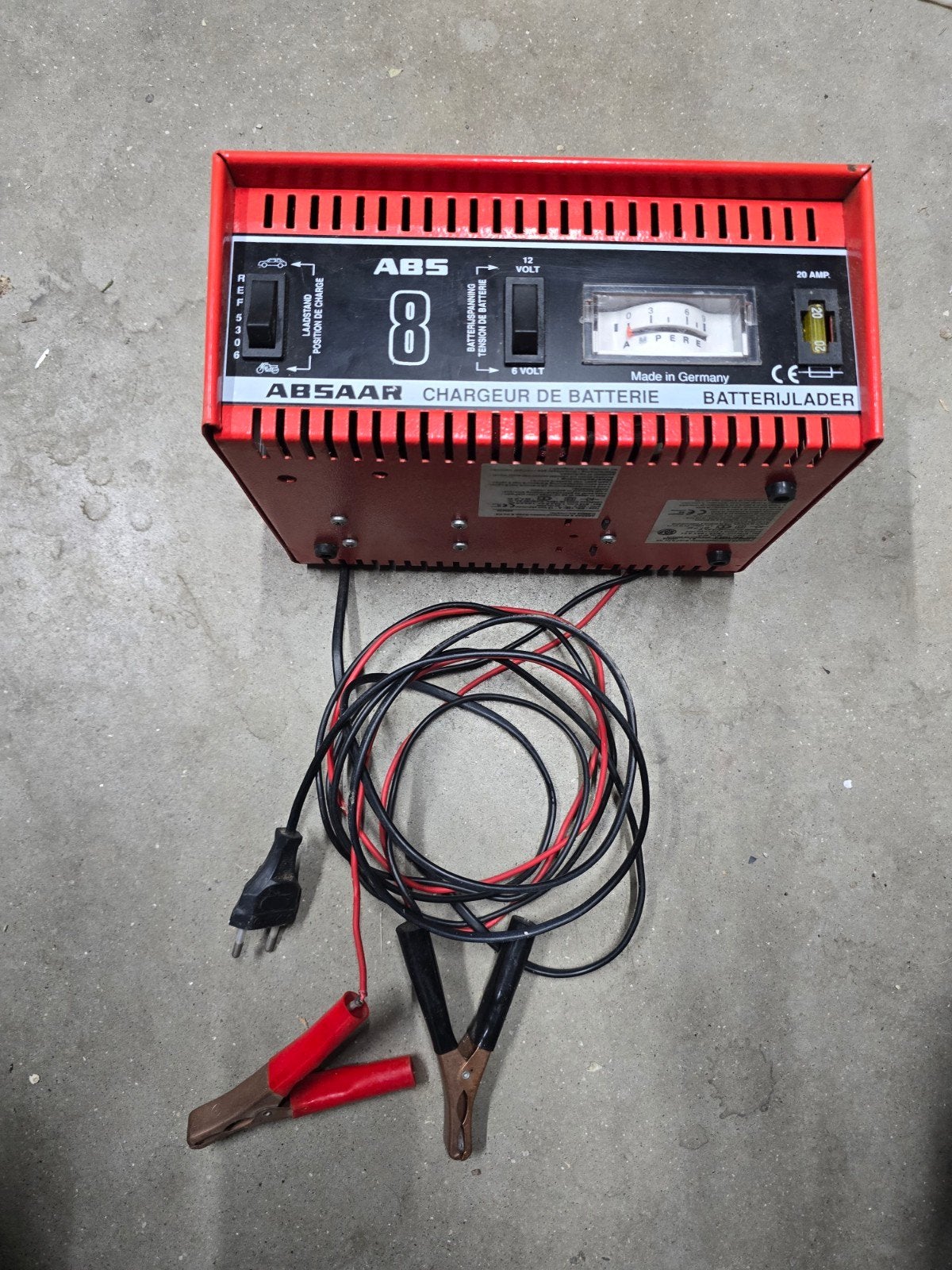 Batterijlader, Ophalen