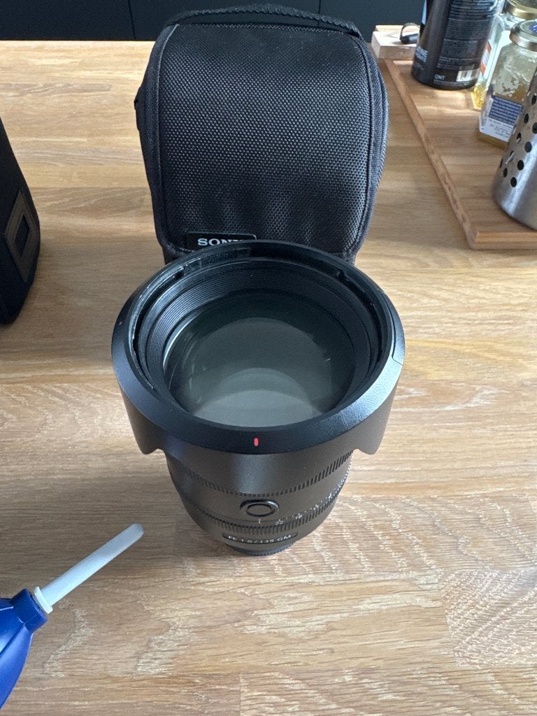 Sony FE 135mm F1.8 GM lens met zonnekap en tasje, Sony, Monture Sony E, Téléobjectif, Enlèvement