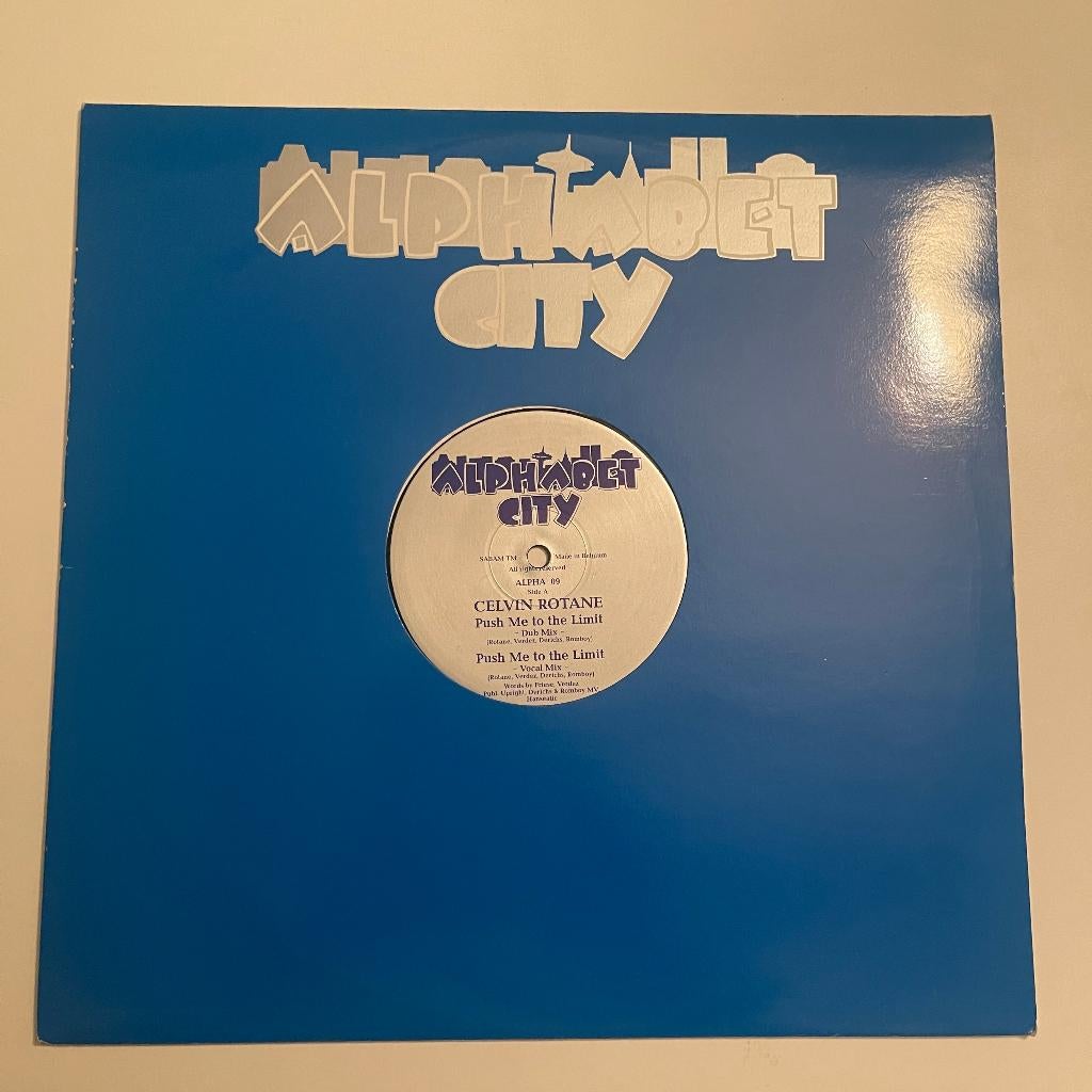 Celvin Rotane - Push Me To The Limit / Body Work, Ophalen of Verzenden, Zo goed als nieuw, 12 inch, Techno of Trance