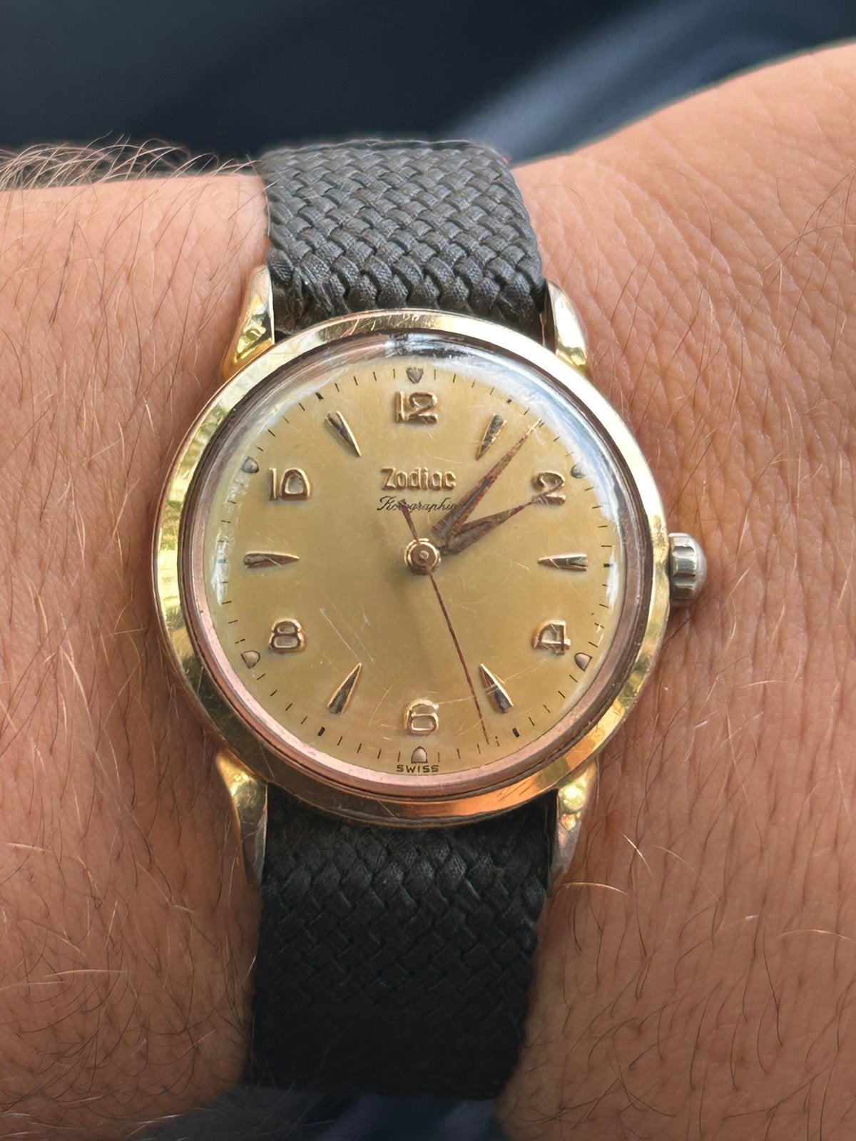 Montre Horloge Automatic Zodiac, Enlèvement ou Envoi, Utilisé