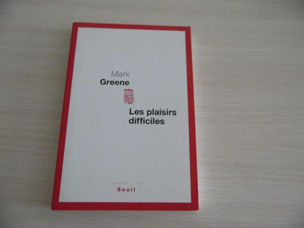 LES PLAISIRS DIFFICILES        MARK  GREENE, Livres, Romans, Comme neuf, Europe autre, Enlèvement ou Envoi
