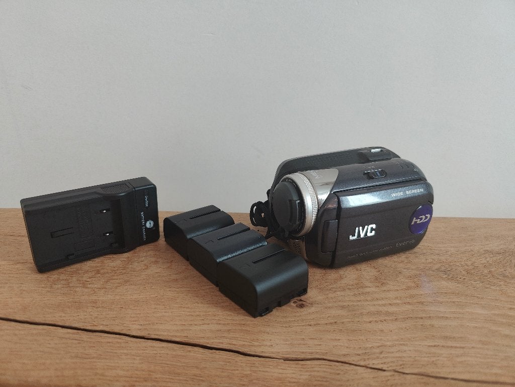 JVC Everio GZ-MG57E HDD videocamera, TV, Hi-fi & Vidéo, Caméscopes numériques, Disque dur, JVC, Caméra, Enlèvement