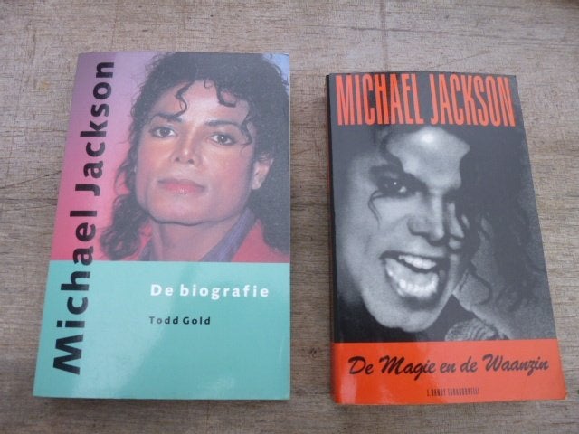 Twee boeken over Michael Jackson., Boeken, Muziek, Ophalen, Gelezen