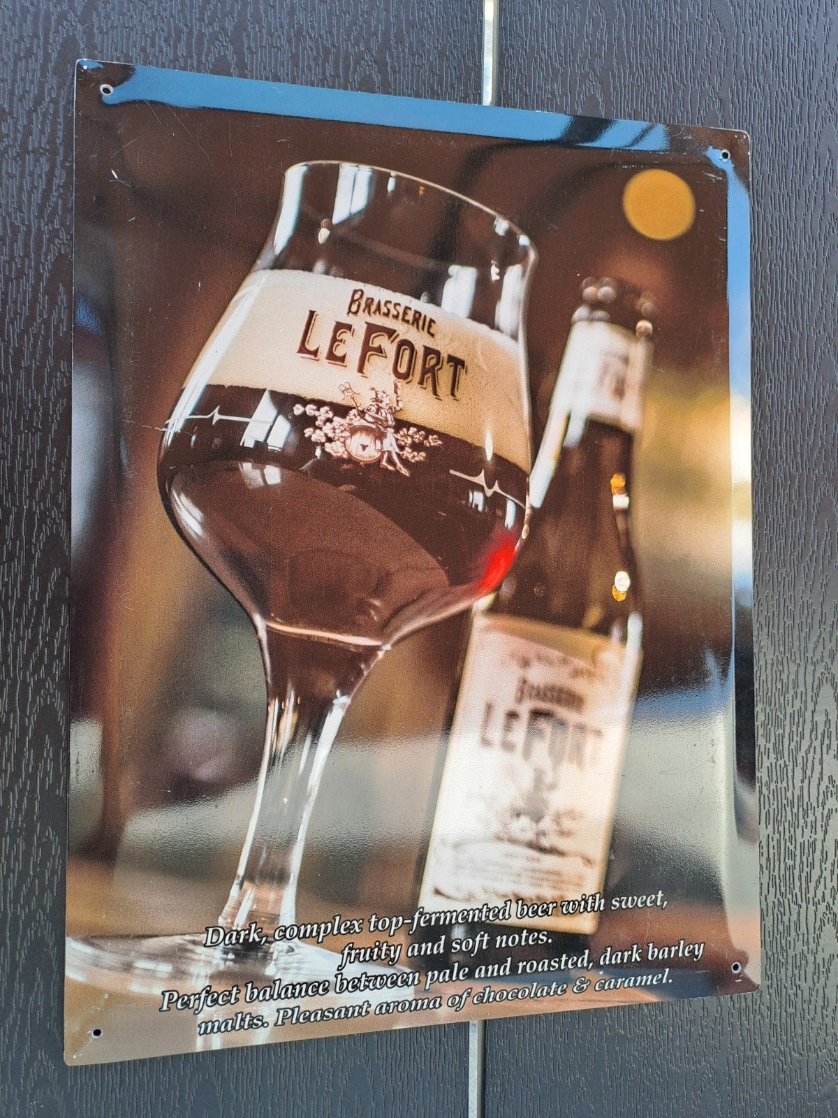 Panneau publicitaire Le Fort, Enlèvement ou Envoi