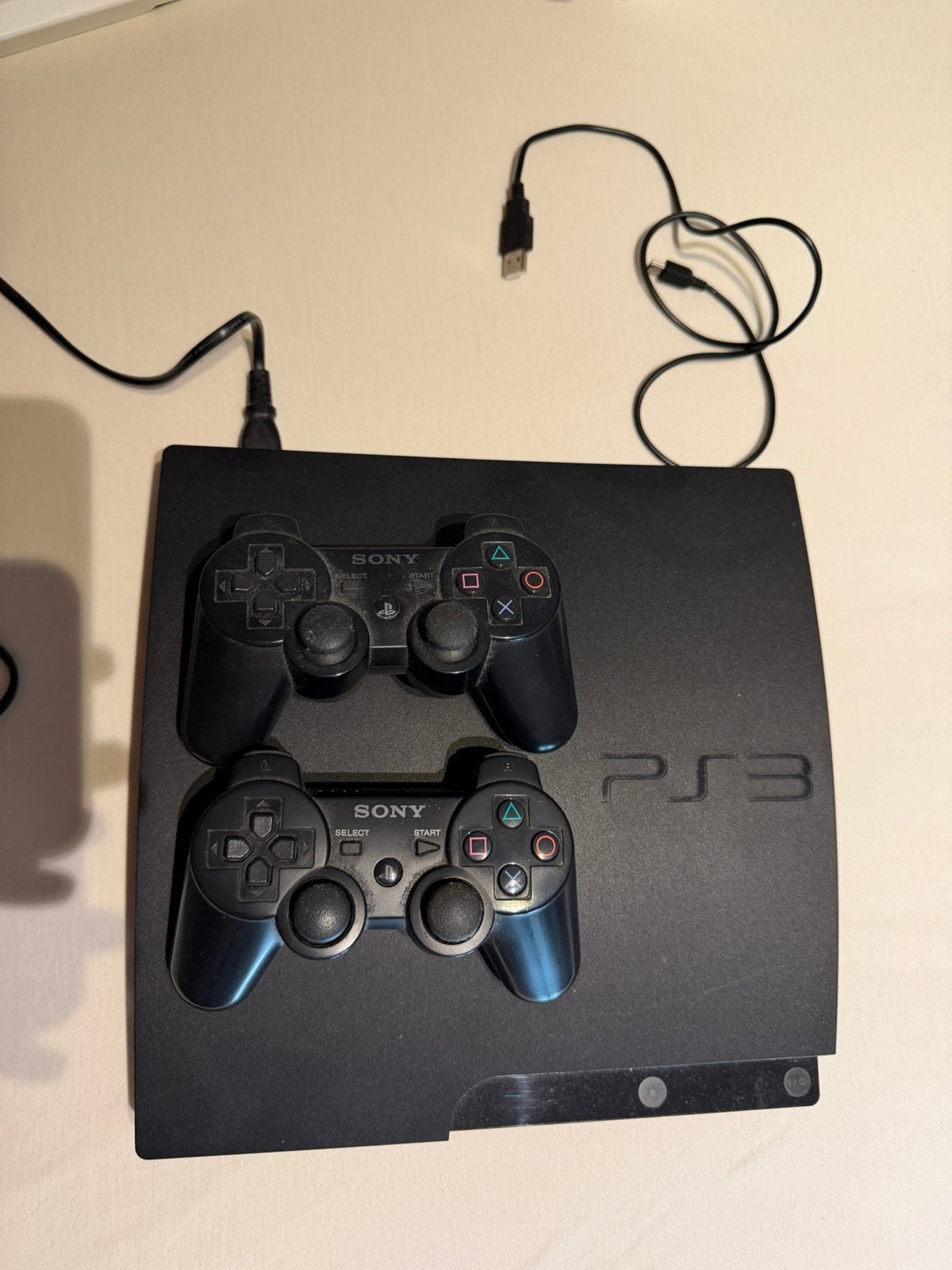 Ensemble complet de Sony PlayStation 3 super Slim à vendre., Consoles de jeu & Jeux vidéo, Enlèvement ou Envoi, Utilisé, Slim