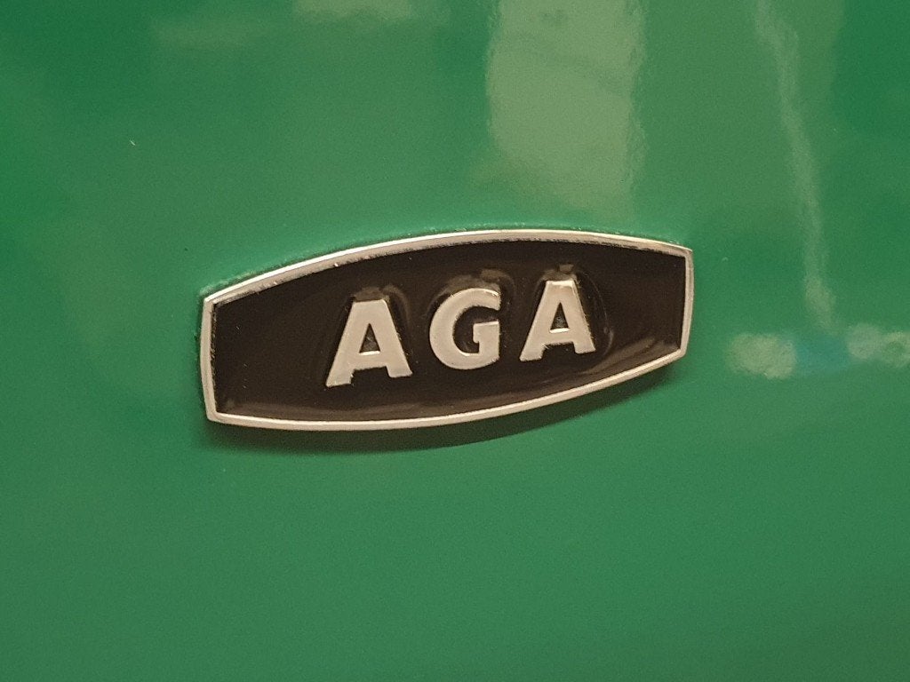 🔥AGA SIX FOUR Fornuis 100cm groen 4 elektrisch ovens, Gaz, Classe énergétique A ou plus économe, Comme neuf, Enlèvement