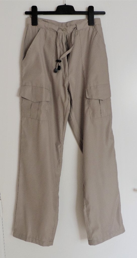 nieuwe losse cargo zomerbroek, maat S, Beige, Nieuw, Ophalen of Verzenden, Maat 36 (S)