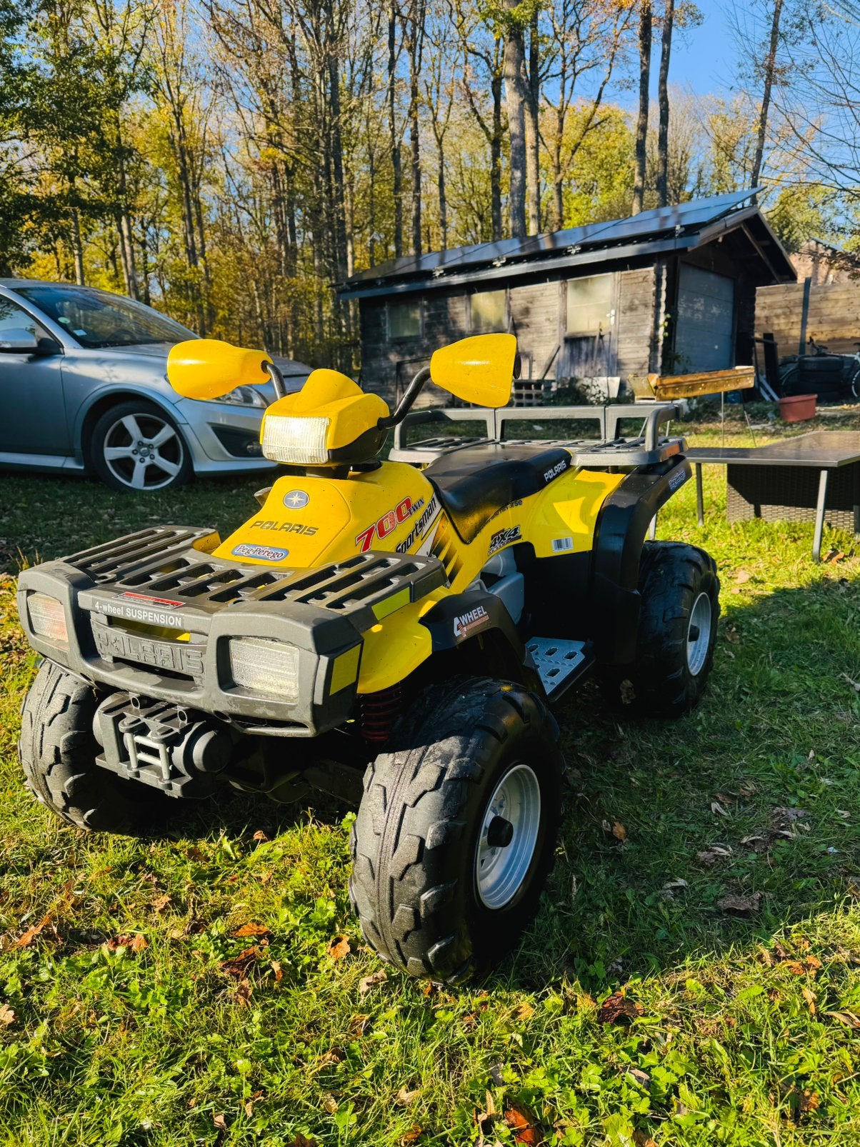 Quad électrique enfant Peg Perego Polaris 700 Twin, Utilisé