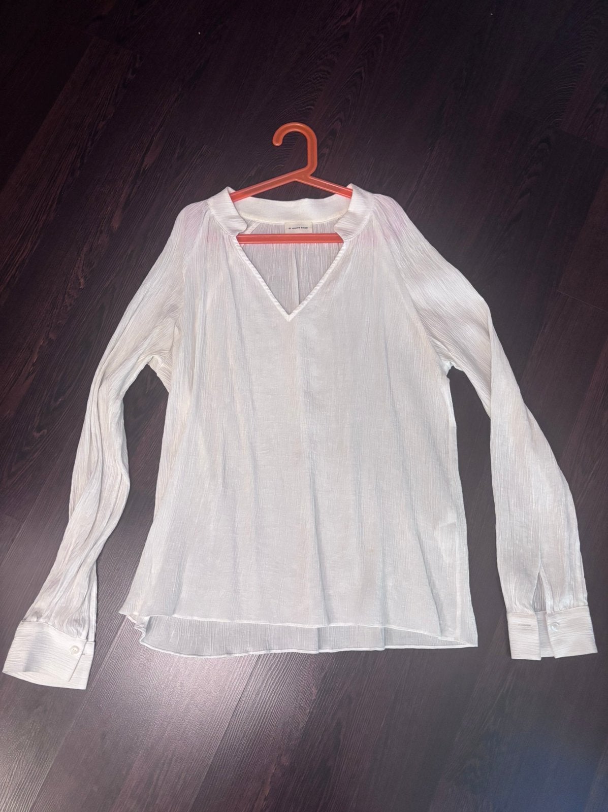 Bloesje wit By Marlene Birger, Kleding | Dames, Verzenden, Gedragen, Wit