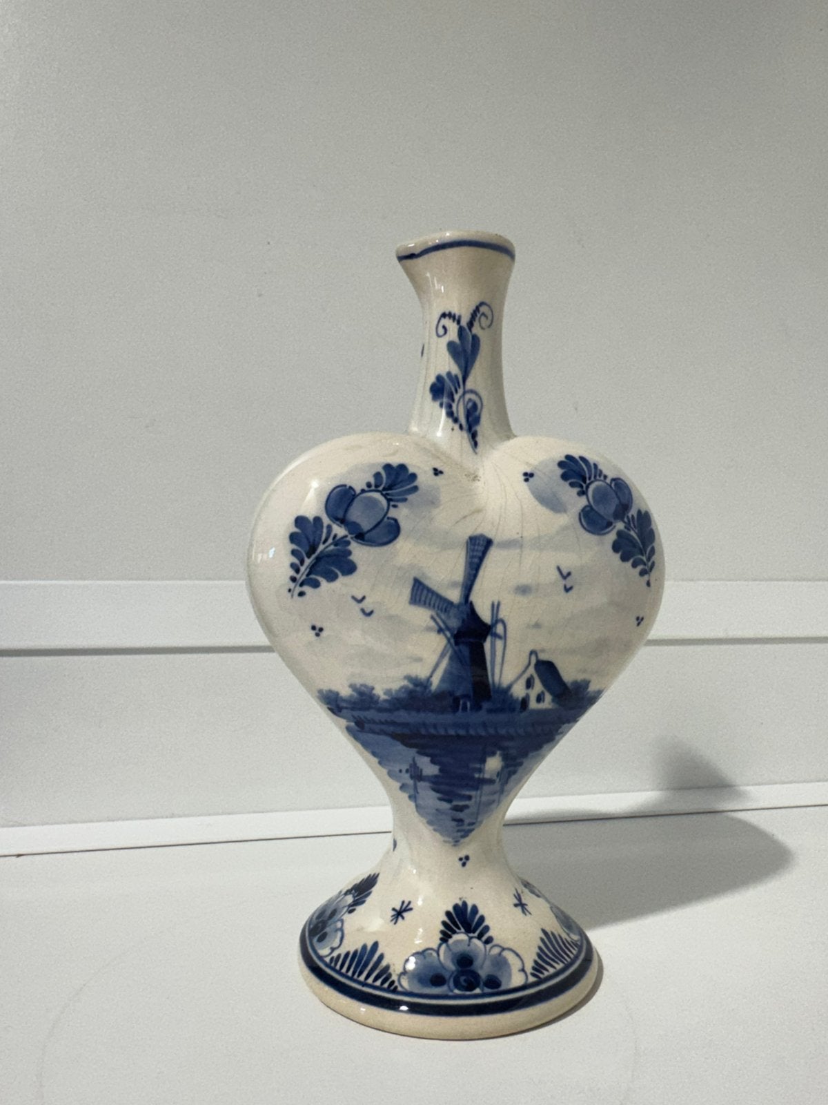 unieke hartvormige Delfts blauwe, Ophalen
