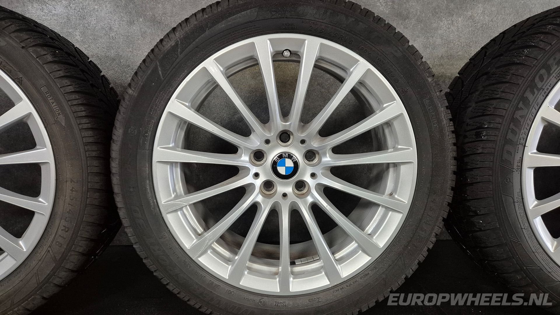 18 inch BMW 5 Serie G30 G31 Styling 619 velgen winterbanden, 18 inch, -, -, Banden en Velgen