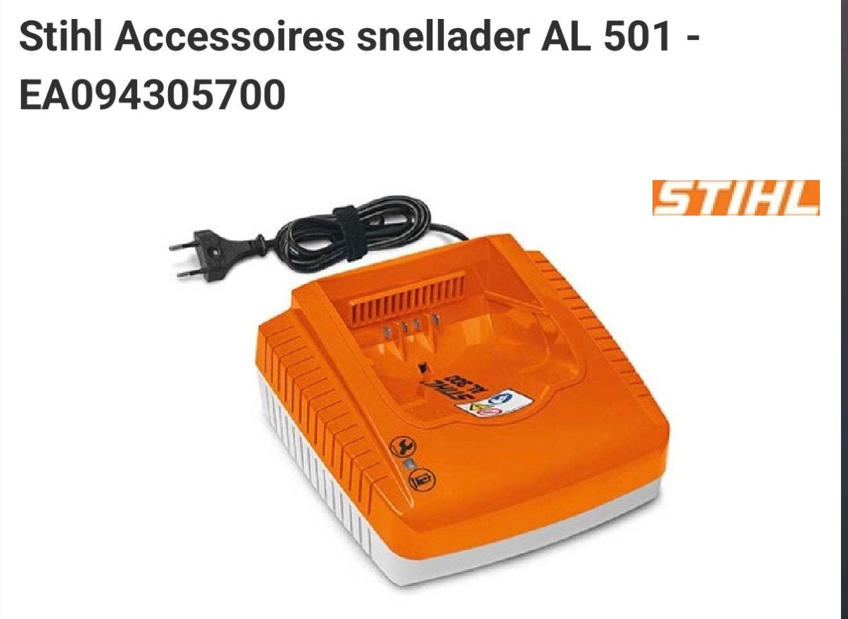 Chargeur Stihl AL500, Enlèvement ou Envoi, Utilisé, Batterie