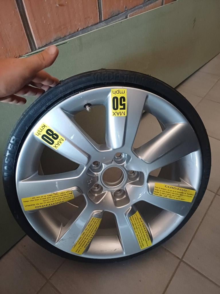 Audi a4 thuisbrenger vouwband, Auto-onderdelen, Ophalen, Banden en Velgen, Nieuw, 17 inch
