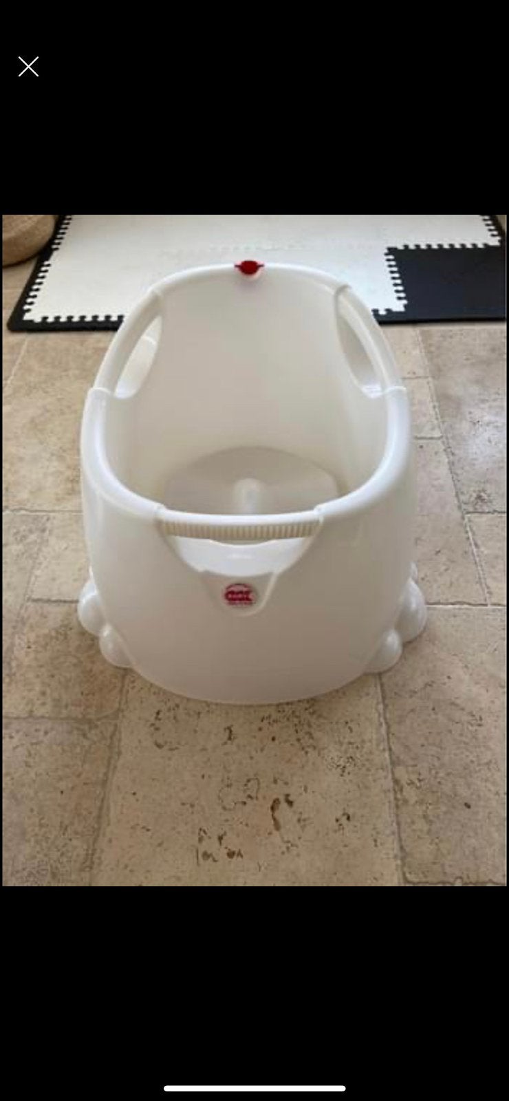 Siège de bain bébé OKBaby Opla – Très bon état, Enlèvement, Utilisé, Baignoire, Autres marques