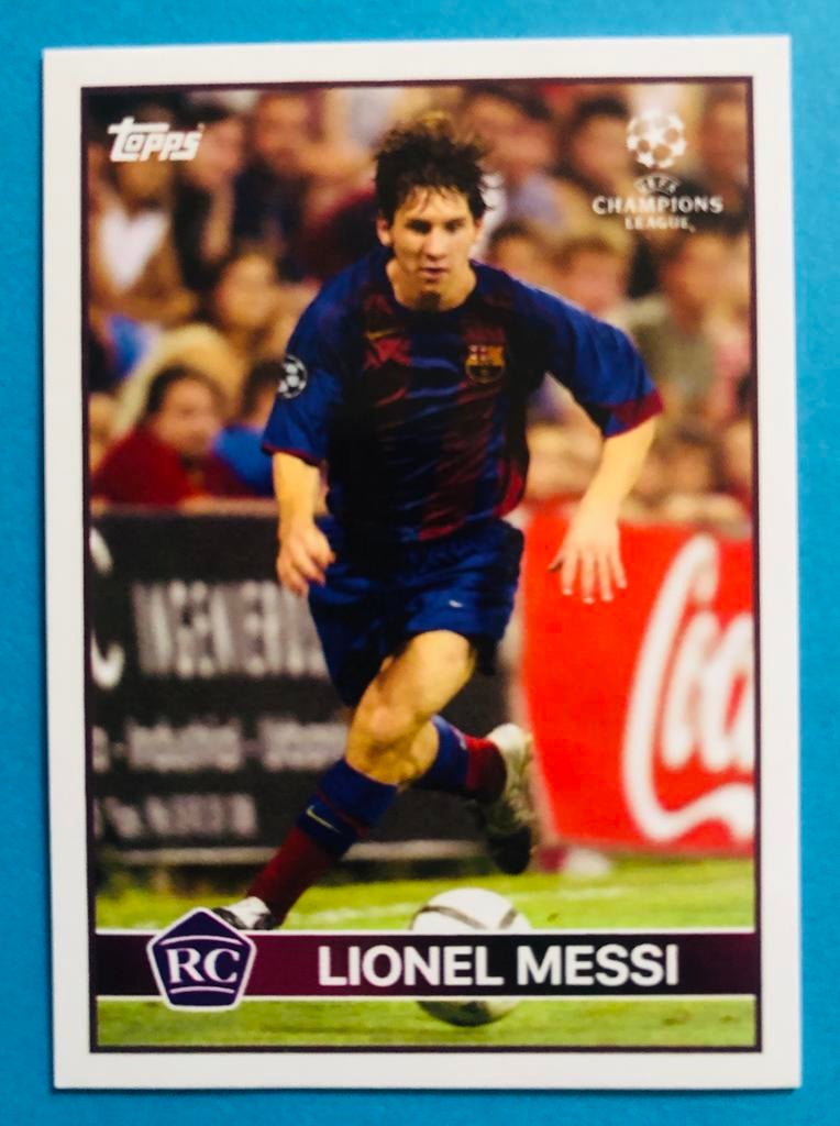 2022-23 Topps The Lost UEFA Champions League Lionel Messi, Verzenden, Nieuw, Sticker