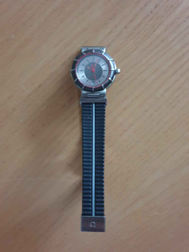 Vintage Omega Seamaster Dynamic II "Spider" (Originele band), Handtassen en Accessoires, Horloges | Heren, Ophalen, Overige materialen