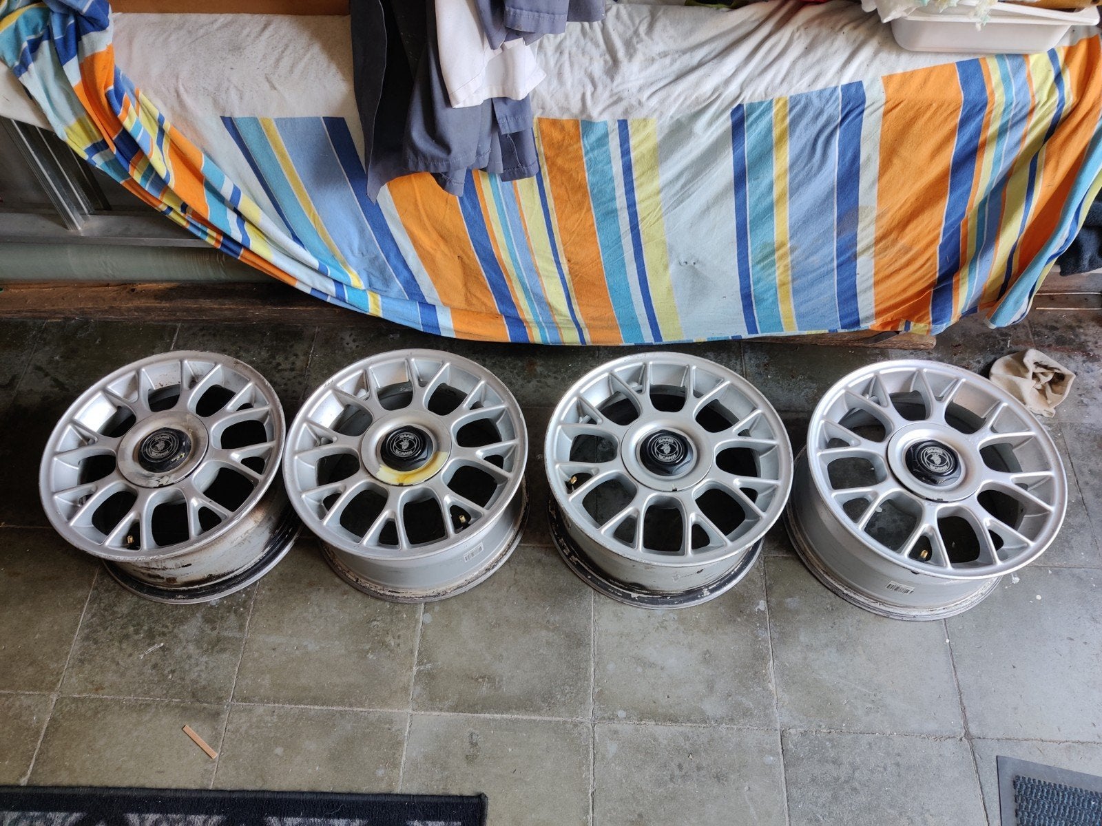 Alu velgen SAAB 900 OG of SAAB 9000, Autos : Pièces & Accessoires, Pneus & Jantes, Enlèvement, Jante(s)