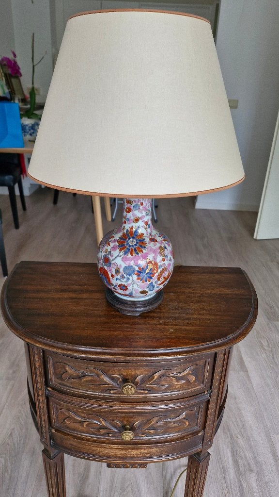 Lamp in porselein!, Ophalen