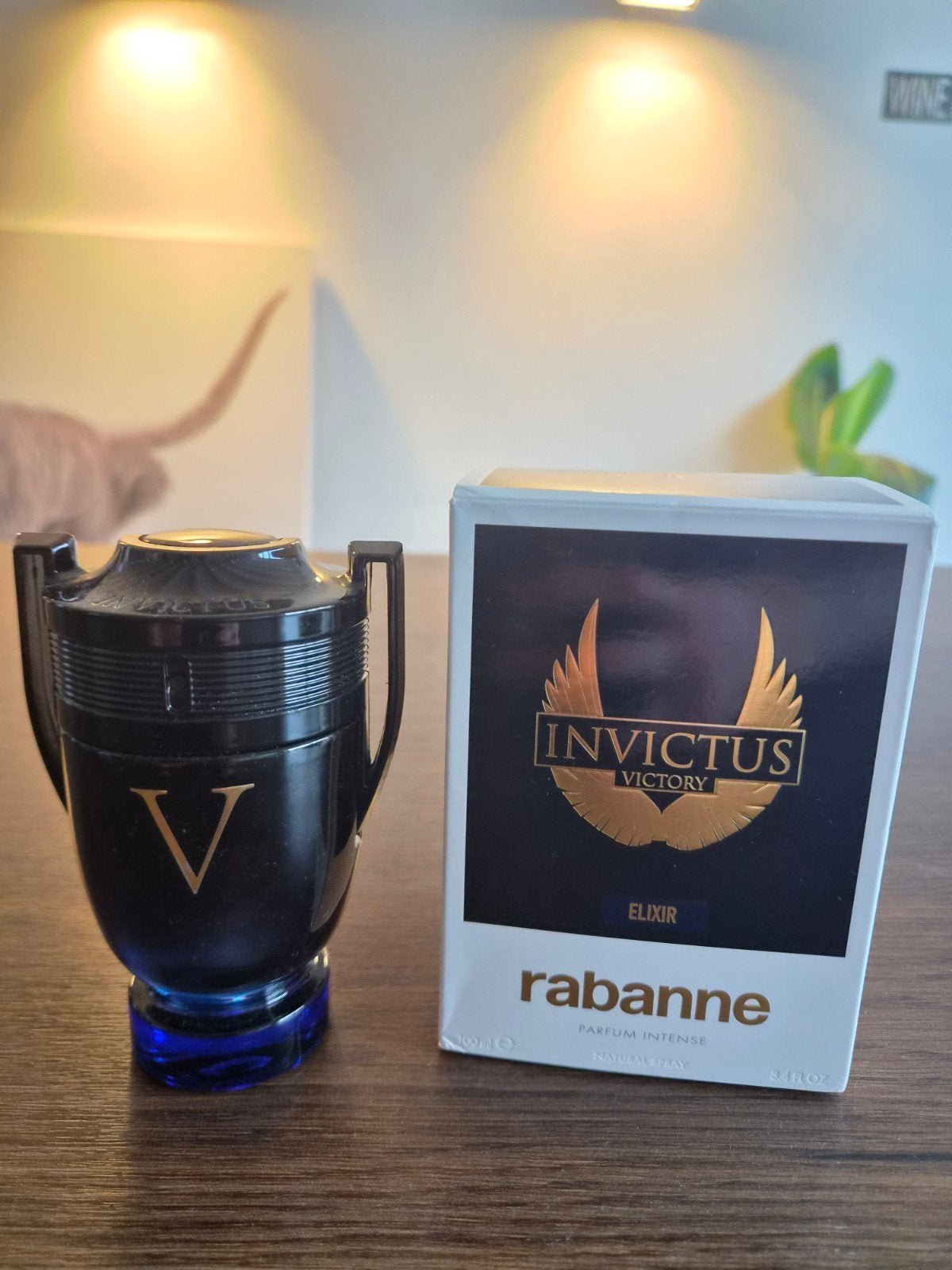 paco rabanne invictus elixir 100 ml parfum, Ophalen of Verzenden, Zo goed als nieuw