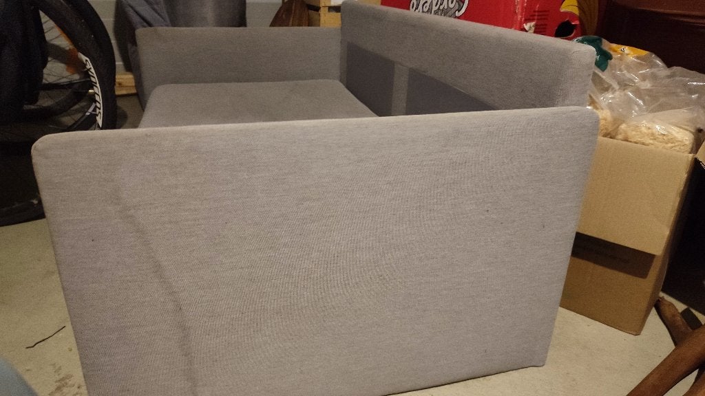 Canapé Ikea à donner, Maison & Meubles, Enlèvement, Utilisé, Deux personnes, Banc droit