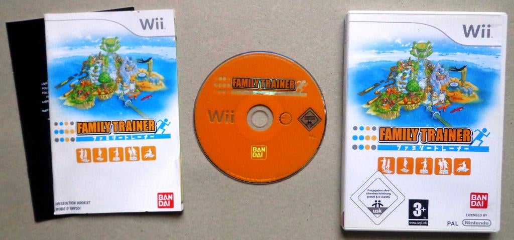 Family Trainer voor de Nintendo Wii Compleet, Enlèvement ou Envoi, Comme neuf