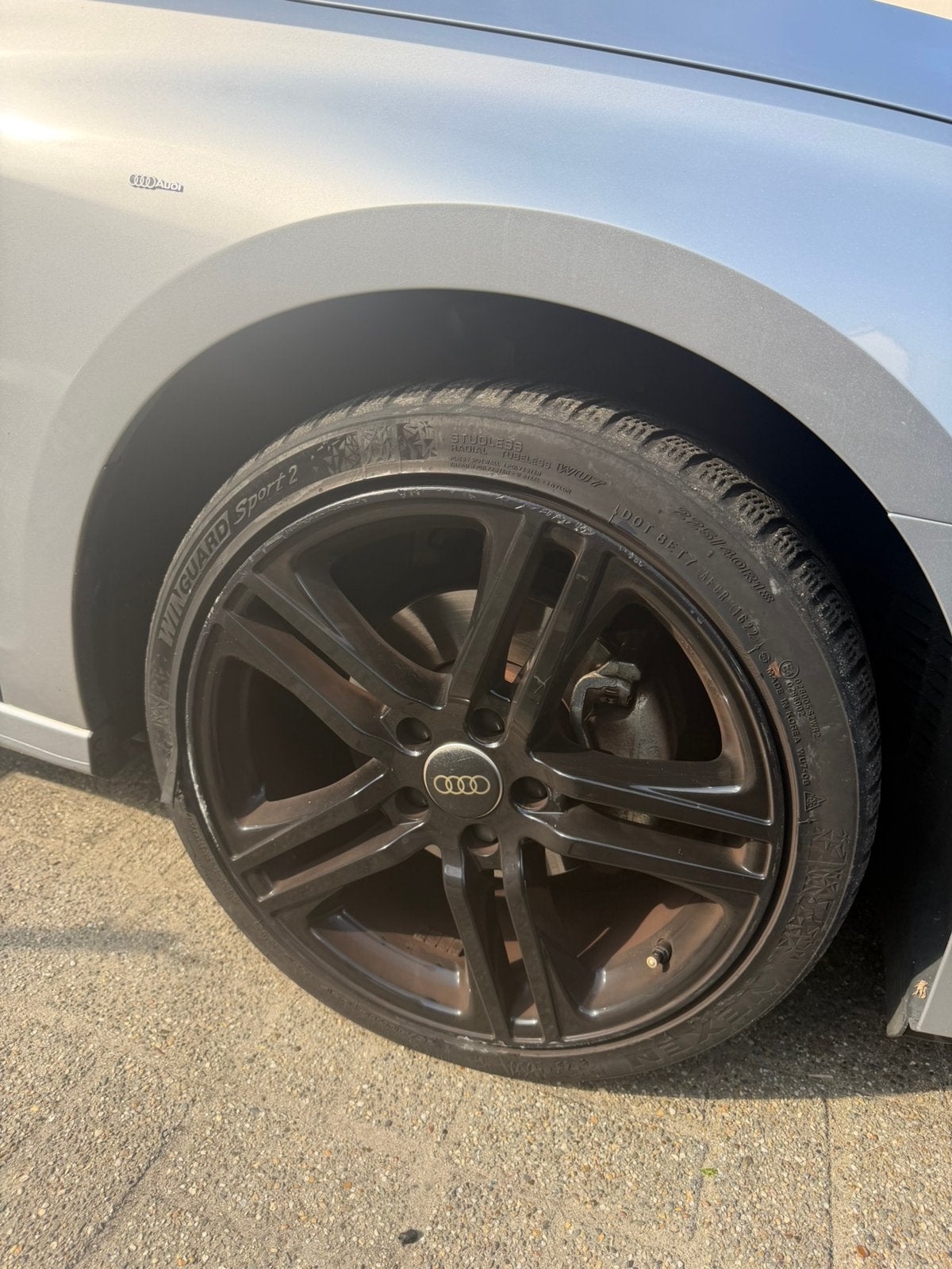 Audi A3 8Y velgen zwart, Auto-onderdelen, Ophalen of Verzenden, Band(en)