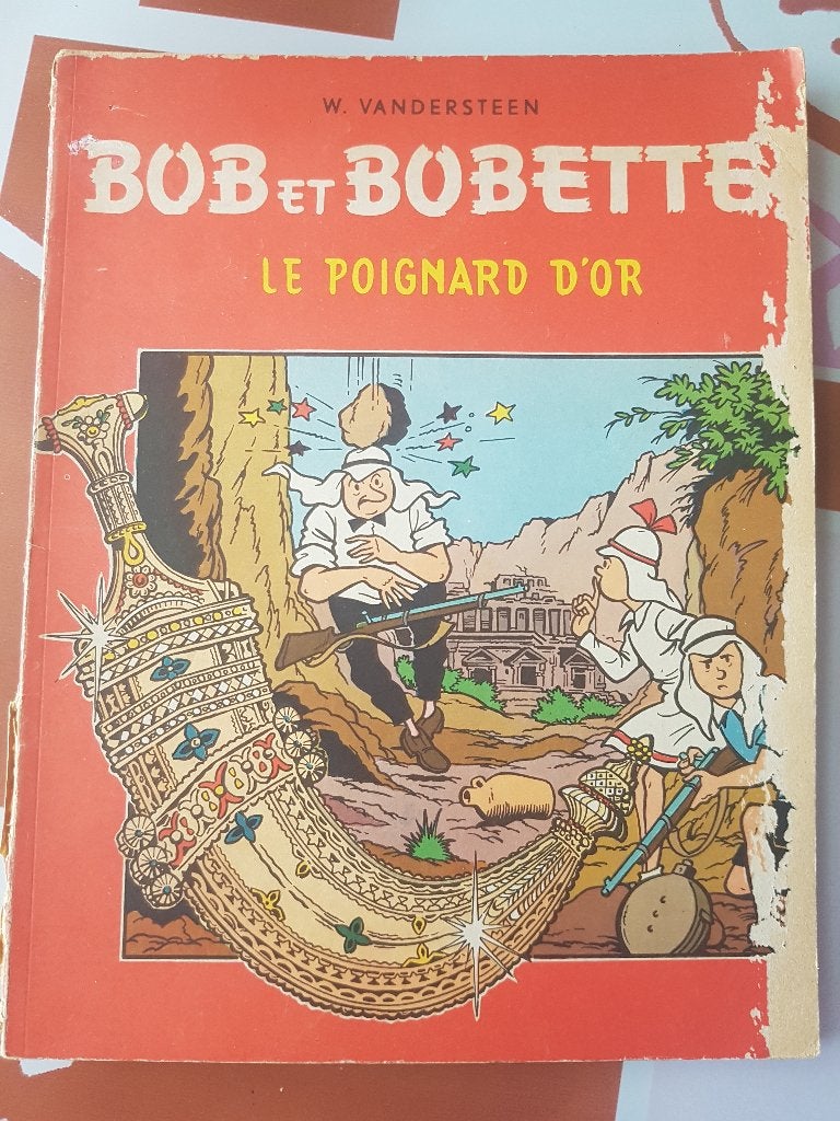 Bob et Bobette 1964 - Le Poignard d'Or, Livres, Enlèvement ou Envoi, Willy Vandersteen, Une BD, Utilisé