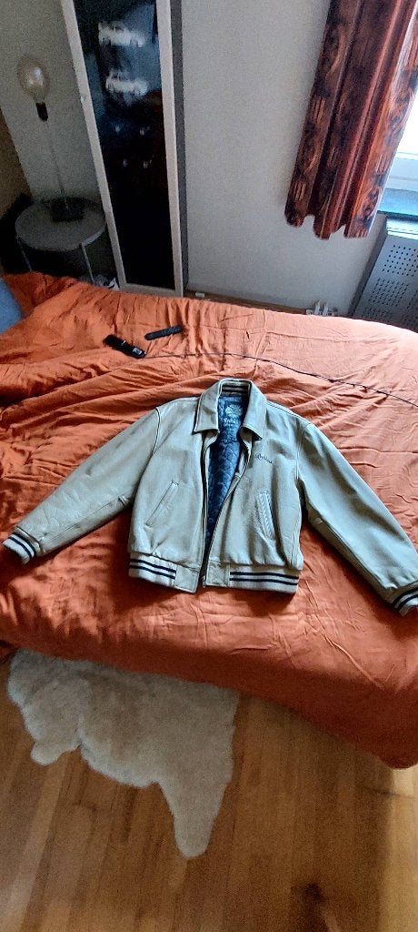 Veste redskins, Beige, Taille 56/58 (XL), Comme neuf, Enlèvement