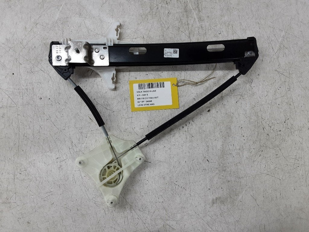 RAAMMECHANIEK LINKS ACHTER Volkswagen Taigo (2G6839461C), Gebruikt, Volkswagen, Volkswagen AG, Kundenbetreuung@volkswagen.de