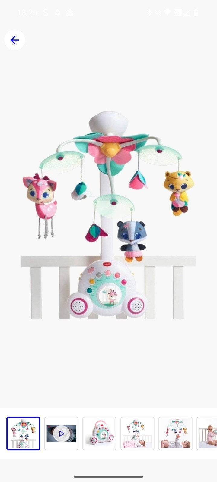 Pivot pour bébé avec beaucoup de musique et de lumières, Enlèvement ou Envoi, Utilisé, Mobile, Sonore