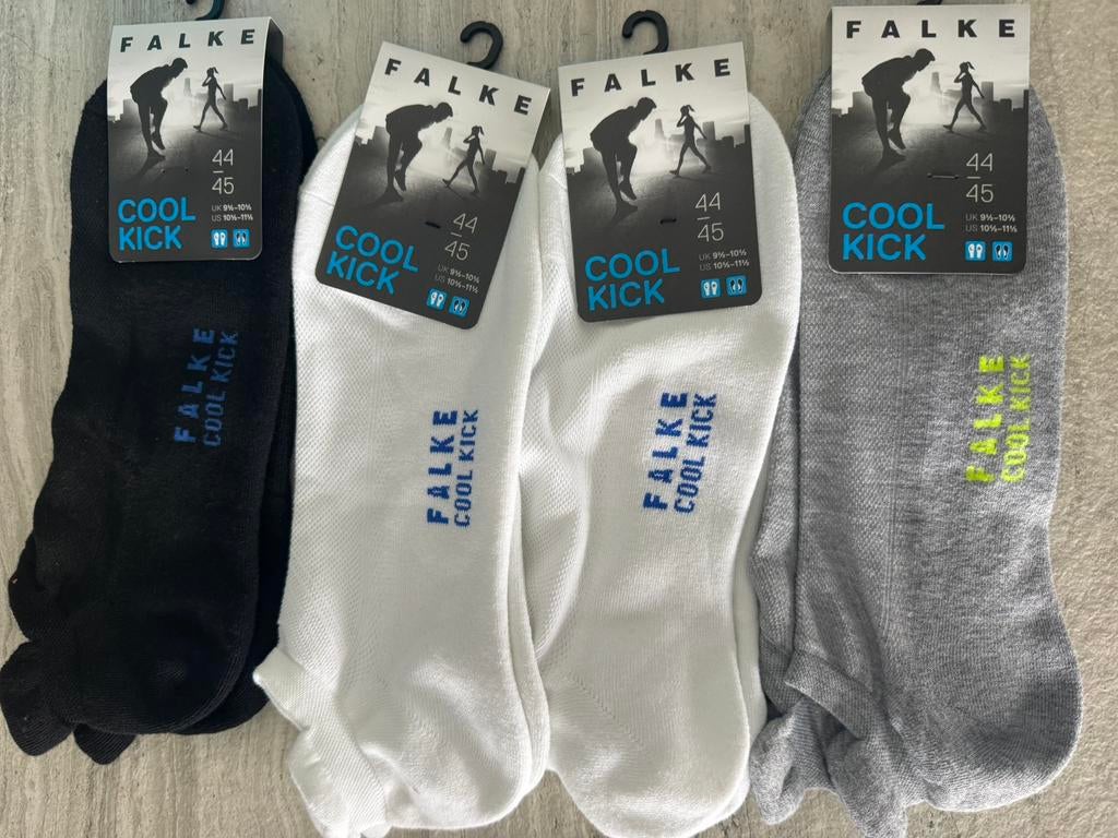 Falke - Cool Kick Unisex Sneakersokken, Vêtements | Hommes, Chaussettes & Bas, Enlèvement ou Envoi, Neuf, Taille 43 à 46, Noir