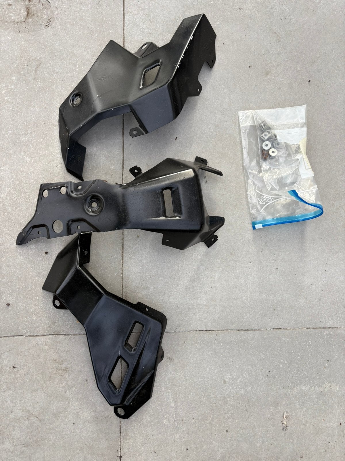 Multistrada 1200 / 1200s Belly pan onderspoiler, Ophalen of Verzenden, Gebruikt