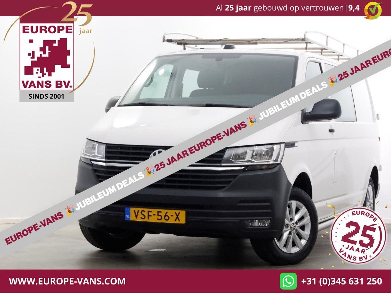 Volkswagen Transporter T6.1 2.0 TDI 150pk Lang D.C. Comfortl, Parkeersensor, Bedrijf, Onderhoudsboekje, Te koop