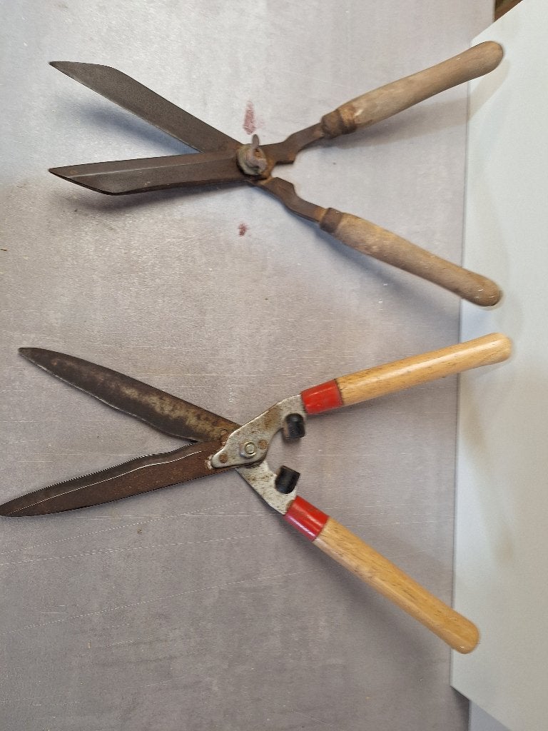 Haagschaar, Ophalen, Gebruikt, Handmatig