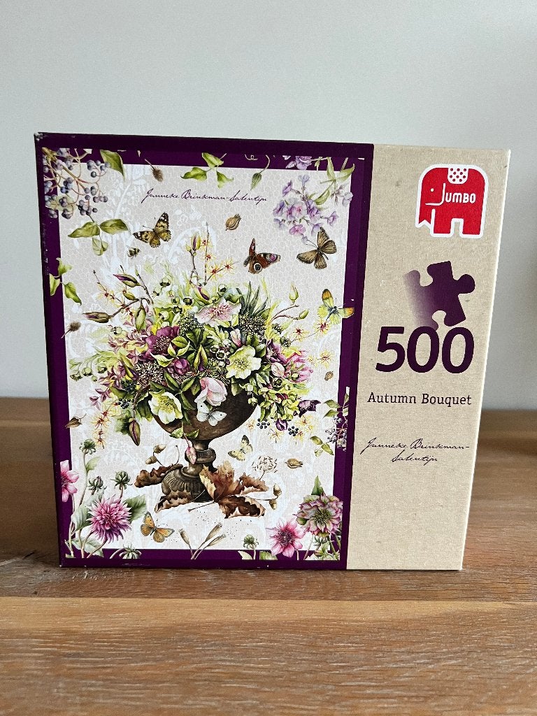 Puzzle Jumbo - Bouquet d'automne, Enlèvement ou Envoi, 500 à 1500 pièces, Comme neuf, Puzzle