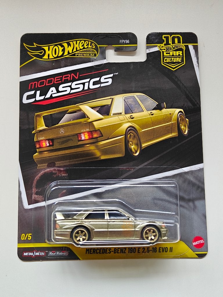 Hot Wheels Mercedes-Benz 190 E 2.5-16 EVO II Chase, Hobby en Vrije tijd, Ophalen of Verzenden, Zo goed als nieuw, Auto
