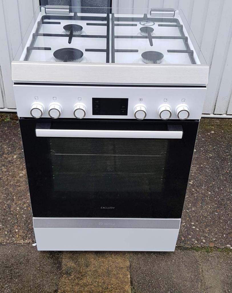 Gasfornuis met elektrische oven BOSC, Elektronische apparatuur, Fornuizen, Ophalen
