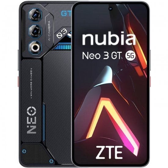 ZTE Nubia Neo 3 GT - 5G - 12 Go/256 Go de ROM - Gris, Duitsland, Enlèvement ou Envoi, Info@zte.com, ZTE