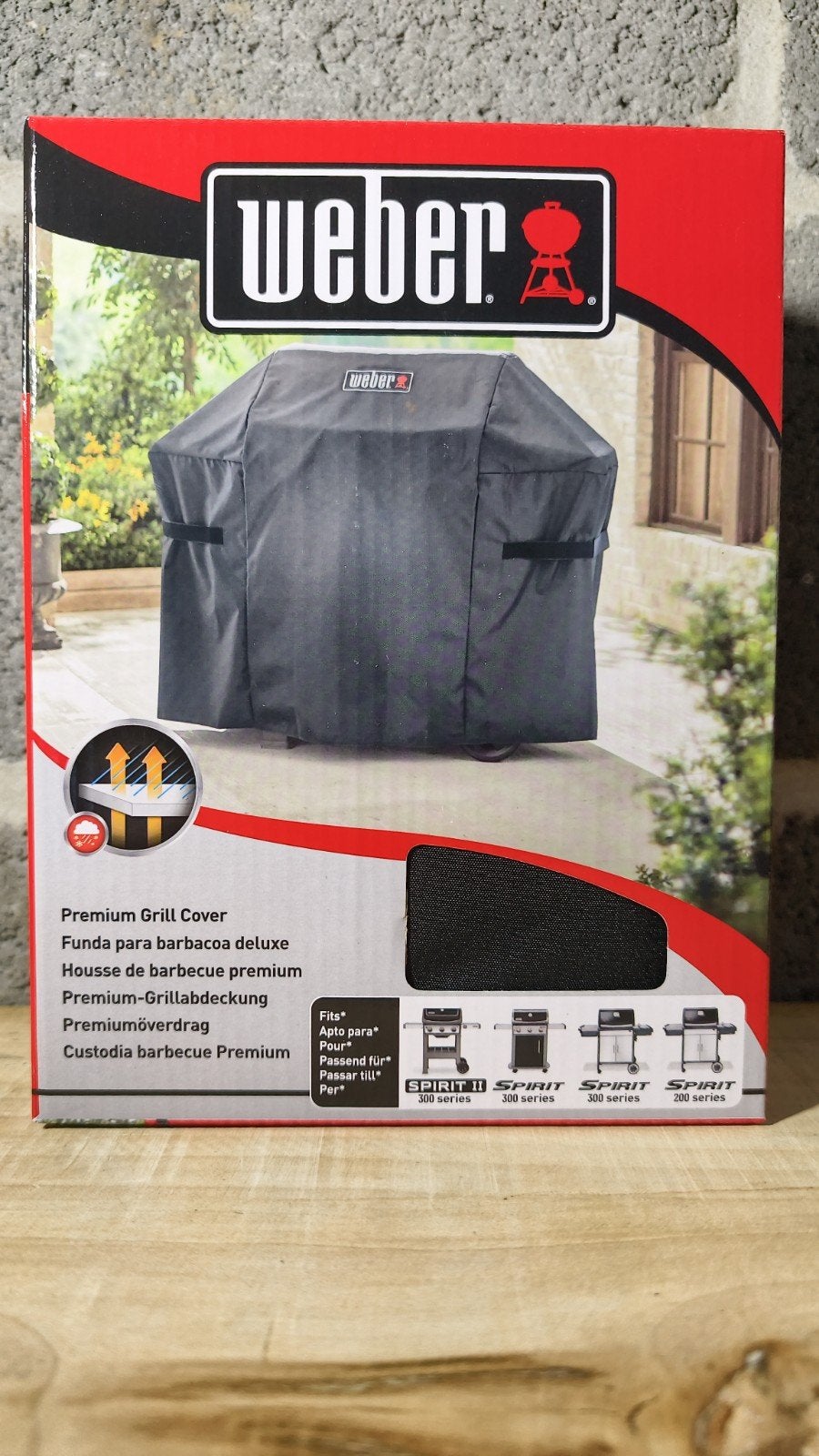Weber 7183 BBQ cover Spirit 200/300 series, Ophalen of Verzenden, Nieuw