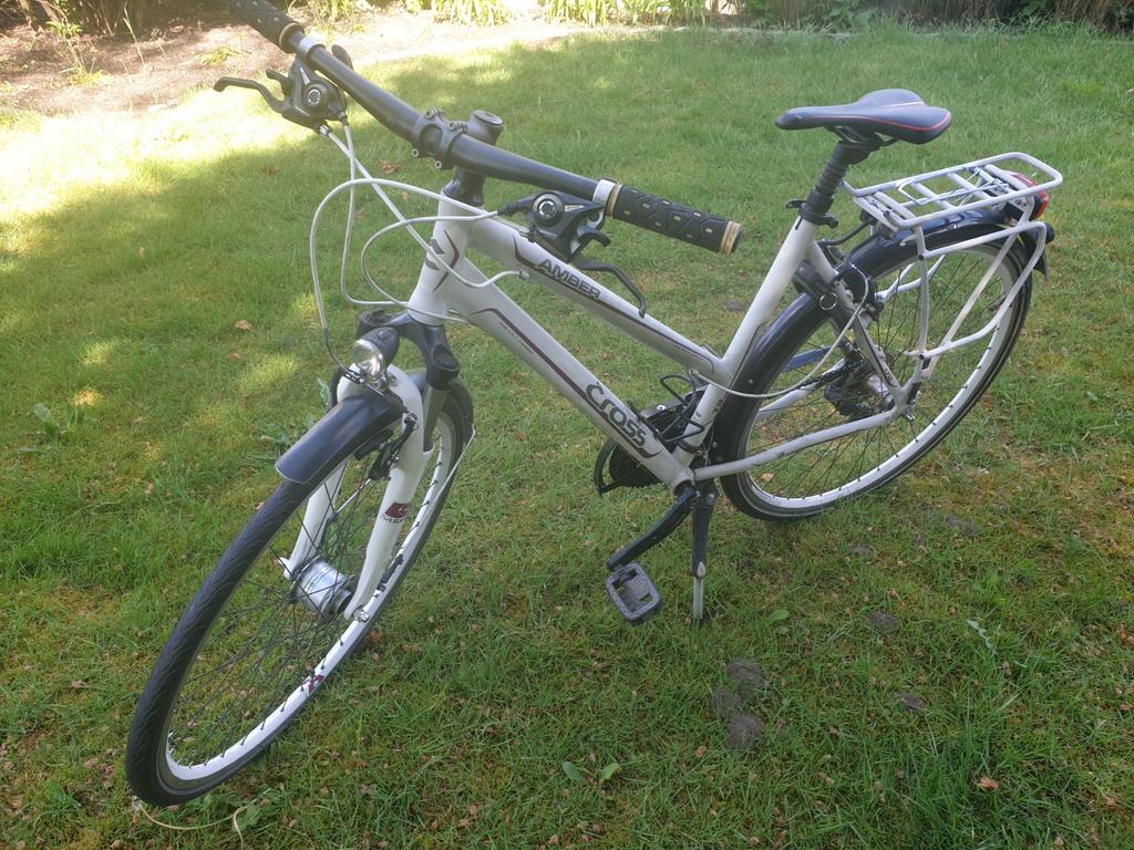 Dames cross fiets amber, Fietsen en Brommers, Ophalen, Dames