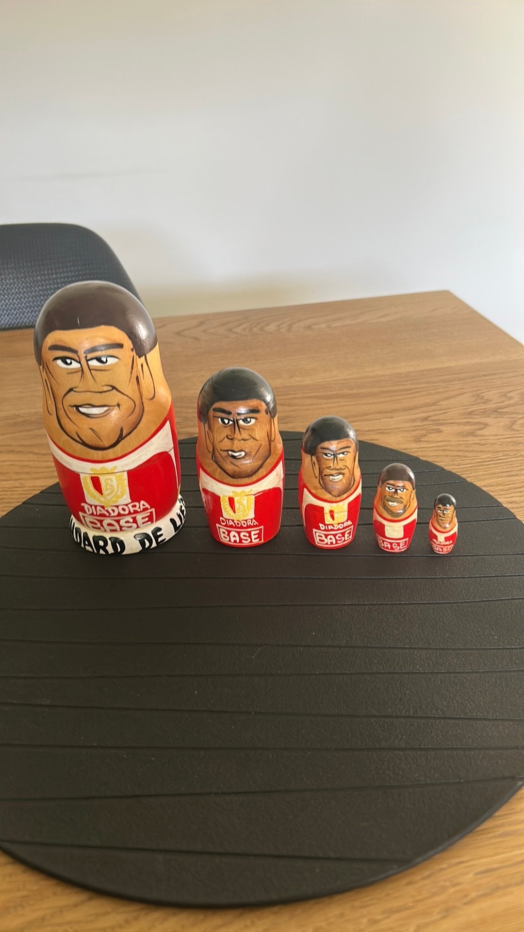 Handgeschilderde voetbalpoppetjes Standard de Liège 2008/09, Verzamelen, Ophalen of Verzenden, Zo goed als nieuw, Beeldje of Poppetje